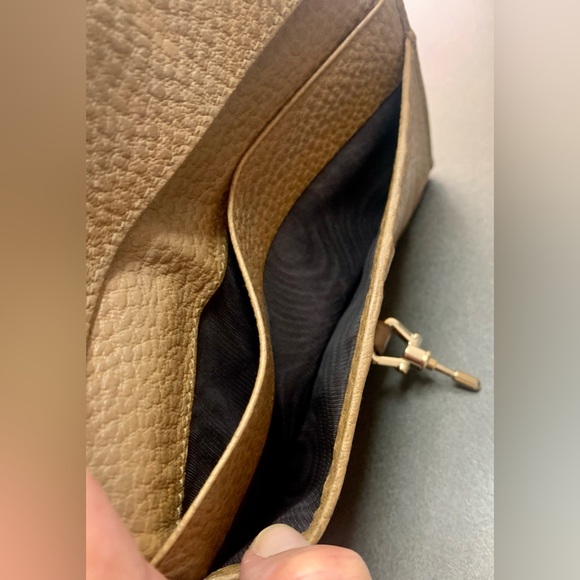 GUCCI Pebbled Leather Jackie Wallet w/ Horsebit Clasp - Picture 5 of 8